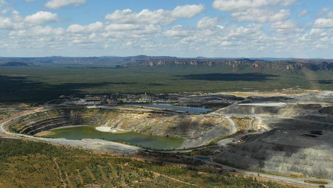 The Ranger Uranium mine, at the door to Kakadu National Park, about 230kms from Darwin.