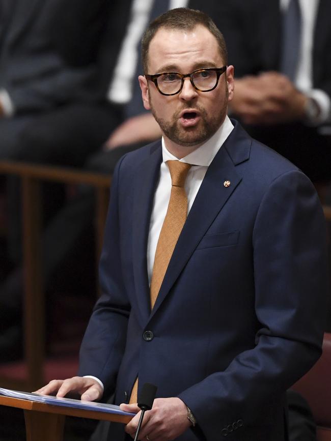 Liberal Senator Andrew Bragg. Picture: AAP