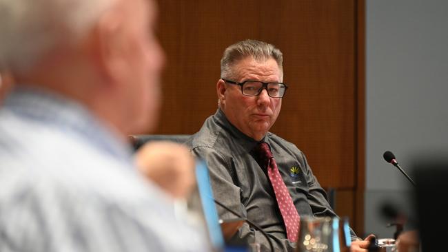 Division 1 councillor Brett Moller, who sits on the council’s audit committee, said the project’s budget blowout was inevitable in retrospect. Picture: Isaac McCarthy