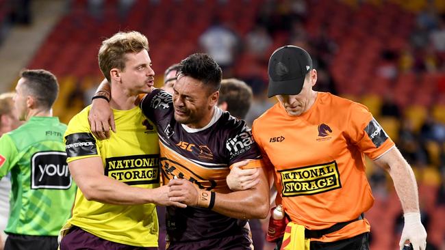 A devastated Alex Glenn. Picture: Scott Davis/NRL Photos