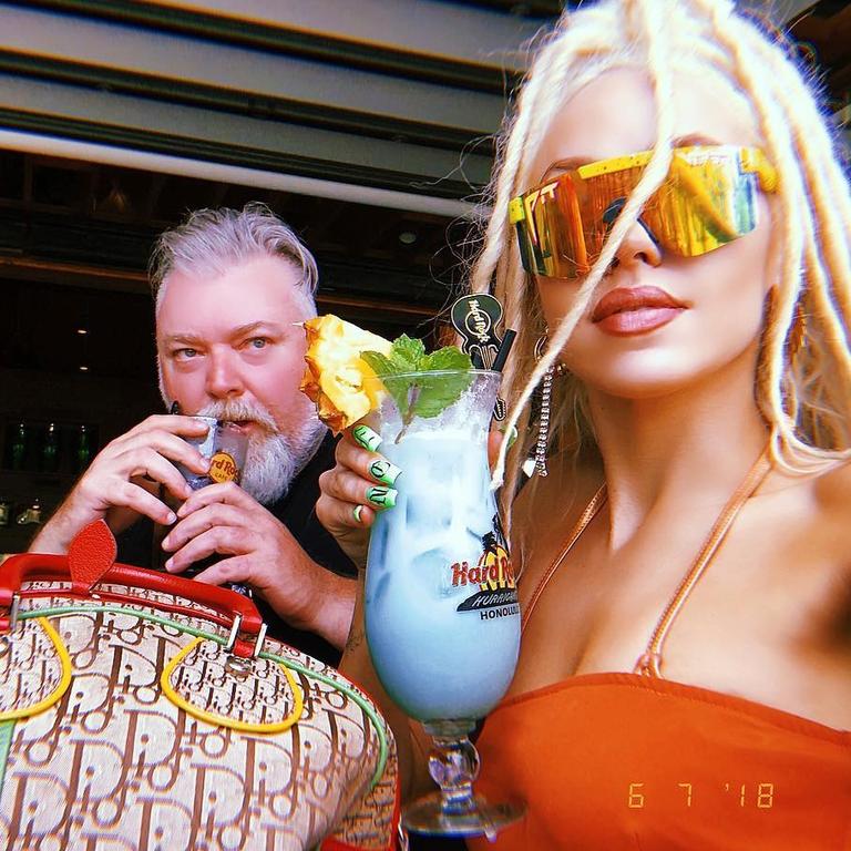 Kyle Sandilands and Imogen Anthony are no longer a couple.