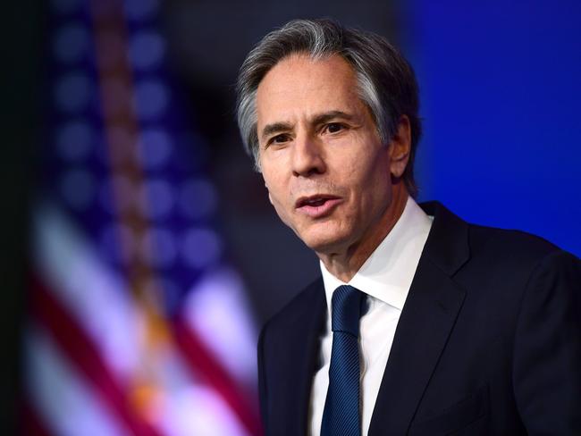 US Secretary of State Antony Blinken. Picture: AFP