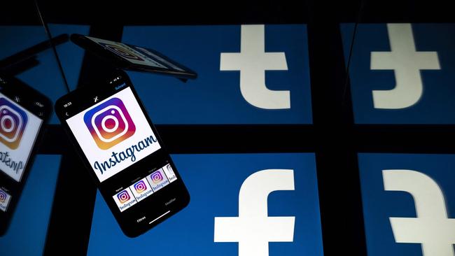 Facebook, Instagram and WhatsApp were offline and unavailable to users for more than five hours on Monday. Picture: AFP