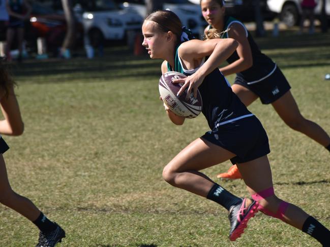 Queensland Representative School Sport state 10-12 years touch championships, Darling Downs versus Met North at Cyril Connell Fields, Rockhampton, on June 7, 2024.