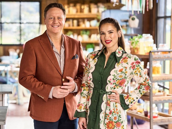 Judges Darren Purchese and Rachel Khoo. Picture: Foxtel