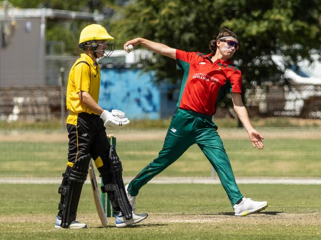 Tasmania leg spinner James Scott has been a standout at the under-19 national championships. Picture: Cricket Australia