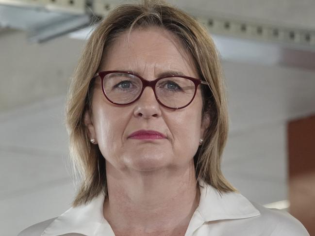 Premier Jacinta Allan conceded on Tuesday that a review of the state’s bail laws would also need to address the concerning rise of knife crime across the state. Picture: NewsWire