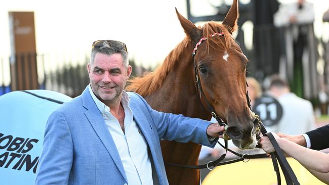 Blue Diamond-winning trainer Clinton McDonald claimed another rich two-year-old race after the debut win of Stanley Express. Picture: Vince Caligiuri/Getty Images