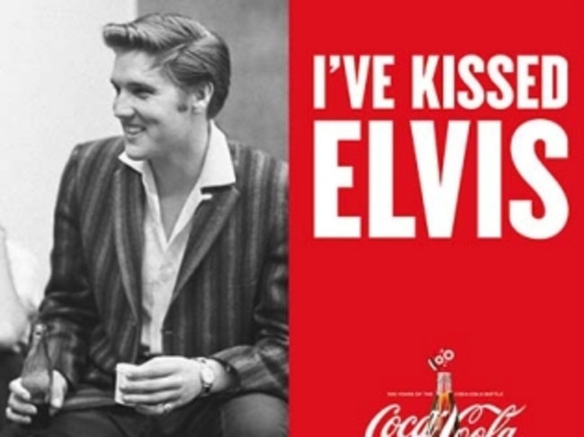 An ad with Elvis pinpoints about the moment in time Coca-Cola peaked as a company.