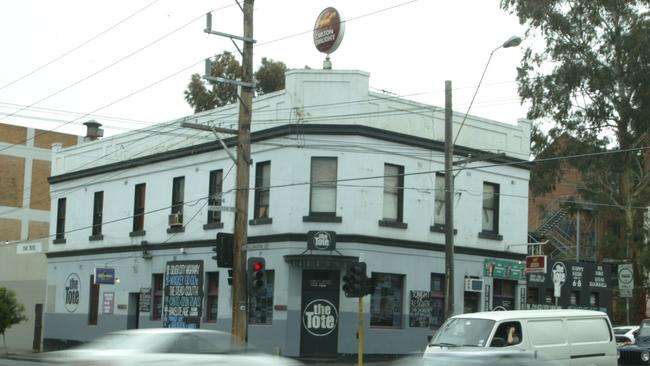 The Tote Hotel in the Melbourne suburb of Collingwood is on the verge of being bought by two local bar owners, with $1.5m in assistance from the city’s live music community. Picture: News Corp Australia