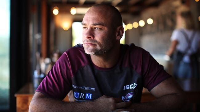 Brett Stewart opened up about his NRL past. Picture. Phil Hillyard