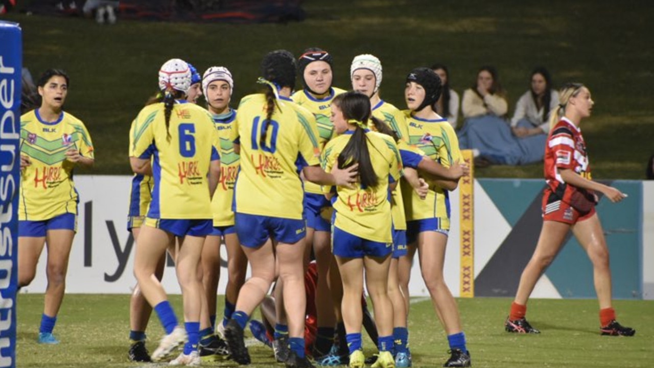 Wanderers U17 Girls defeated Norths 23-6 in the RLMD Grand Final. Picture: Matthew Forrest