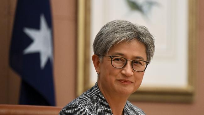 Australian Foreign Minister Penny Wong. Picture: Lukas Coch - Pool/Getty Images