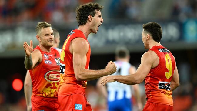 Ben King had a scorching return to form for the Suns. (Photo by Matt Roberts/AFL Photos/via Getty Images)