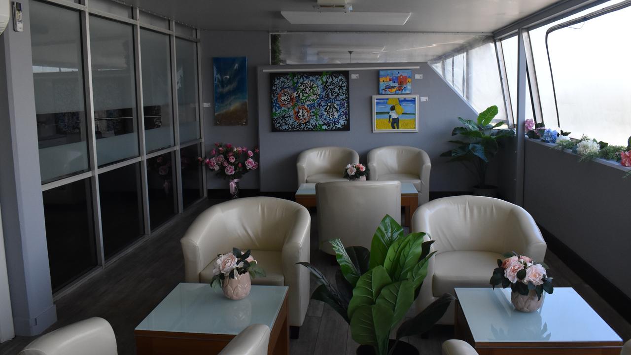 Inside Dimitri's Mediterranean Restaurant in Gladstone. Photo: Liana Walker
