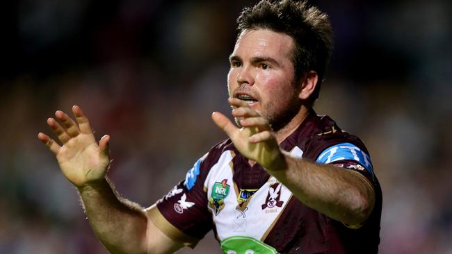 Jamie Lyon’s future at Manly remains a subject of much discussion.