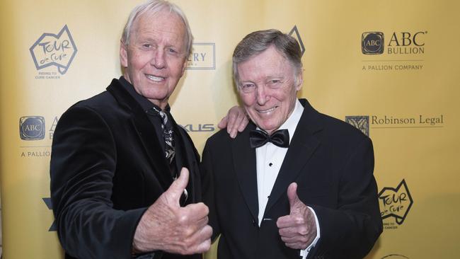 Paul Hogan and John Cornell were best mates. Picture: Darren Leigh Roberts