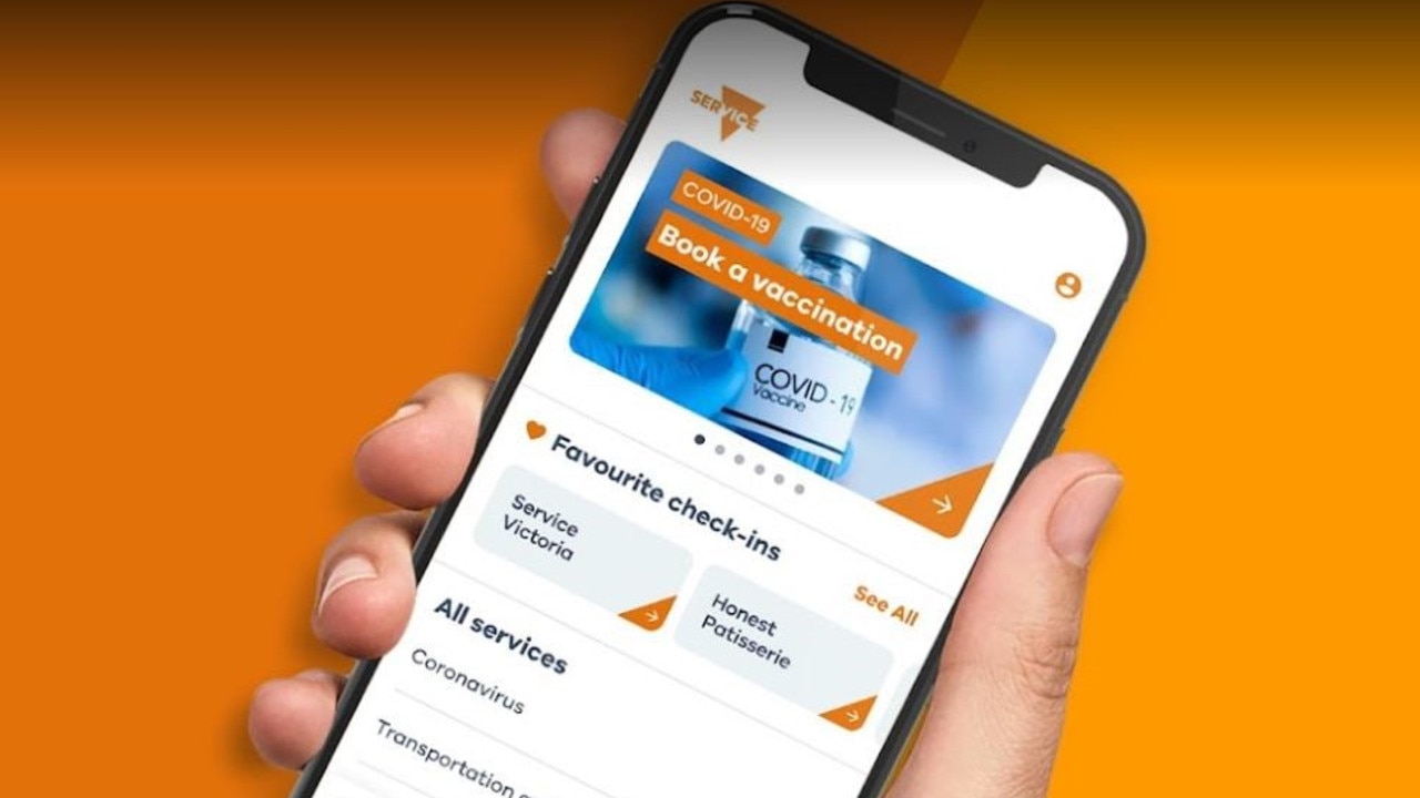 The system will be available on the Service Victoria app. Picture: Supplied