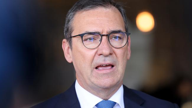 Premier Steven Marshall declined to comment on the rebel bid. Picture: NCA NewsWire / David Mariuz