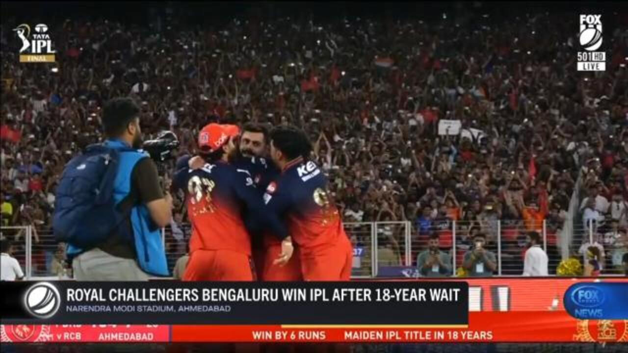 RCB win IPL after 18-year drought