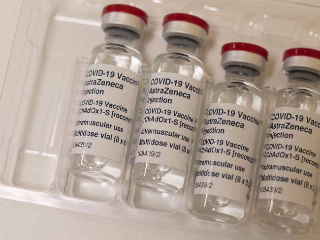 The AstraZeneca/Oxford Covid-19 vaccine. Picture: Oli Scarff / AFP.