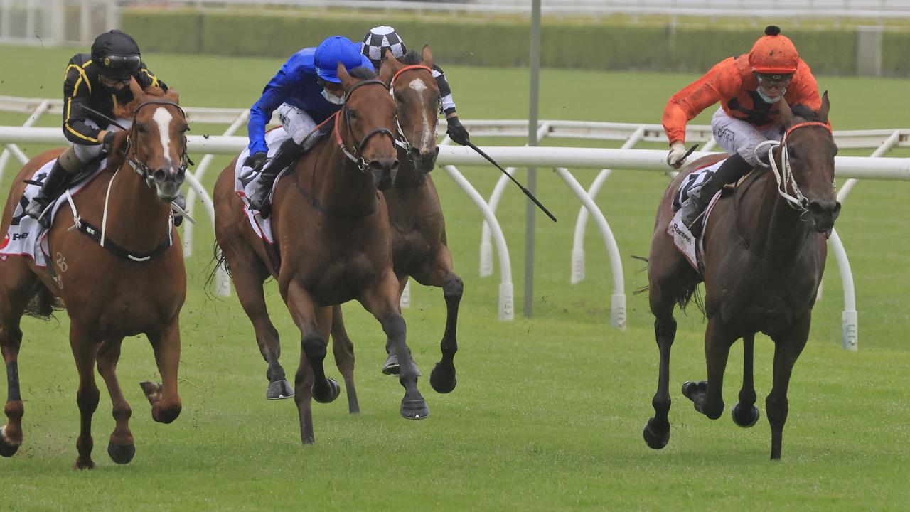 Never Talk (right) looks a good chance at odds in The Invitation. Picture: Getty Images