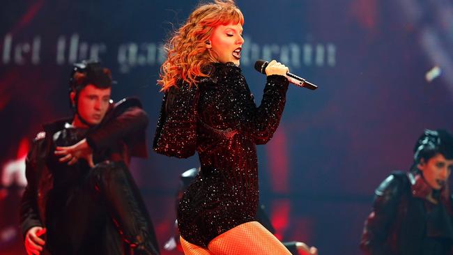 Taylor Swift is among the stars who have performed at Marvel Stadium. Picture: Don Arnold