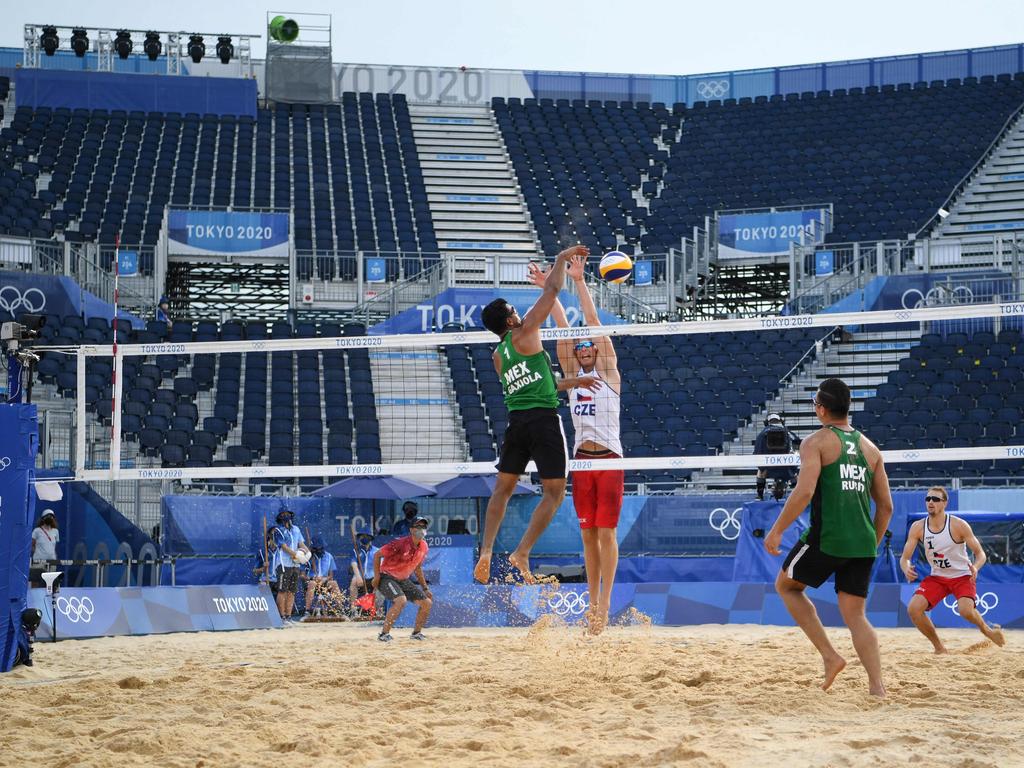 The Olympics are being held in front of largely empty stadiums. Picture: AFP