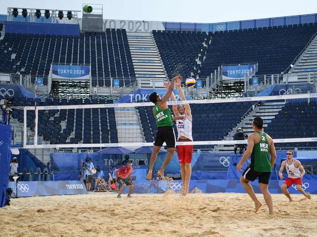 The Olympics are being held in front of largely empty stadiums. Picture: AFP