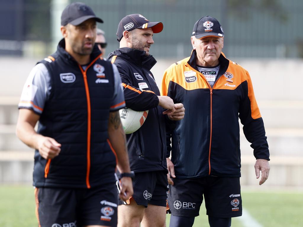 Brett Hodgson Wests Tigers Leaps Air Editorial Stock Photo - Stock