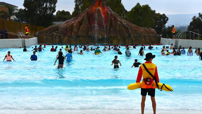 Volcano Beach at Funfields in Whittlesea