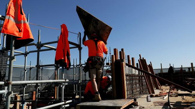 Hutchinson Builders has over $388m on their balance sheet, Mr Hutchinson said. Picture: Brendon Thorne/Bloomberg via Getty Images