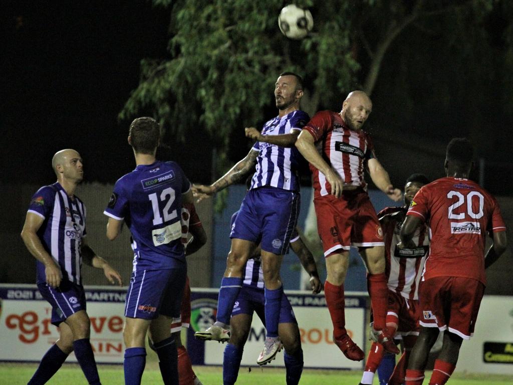 Hellenic AC and Darwin Olympic SC will face off in the fifth GleNTi Cup June 3, 2025. Picture: Lou Reeve