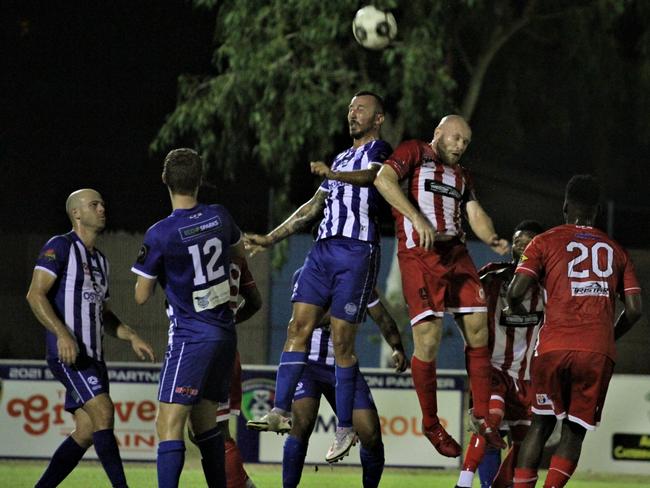 Hellenic AC and Darwin Olympic SC will face off in the fifth GleNTi Cup June 3, 2025. Picture: Lou Reeve