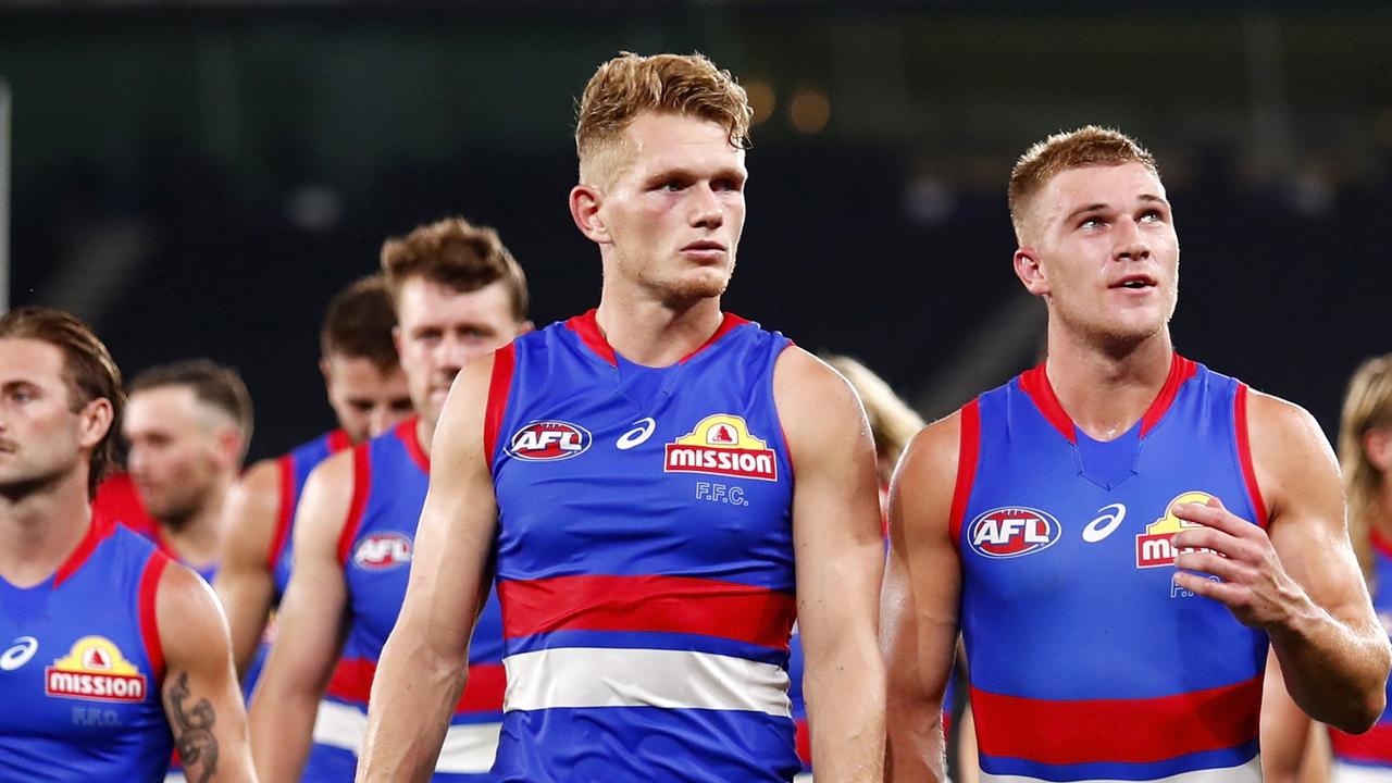 Adam Treloar ahead of the new season. Photo by Dylan Burns/AFL Photos via Getty Images