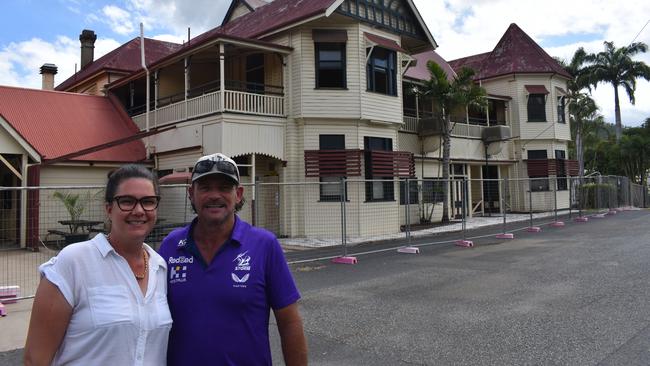 Sally Knight and Josh Dillon are the new owners of the Lakes Creek Hotel.