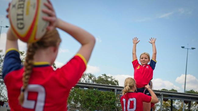 Stuartholme School students were poised to represent Australia at the inaugural Rugby Heritage Cup.