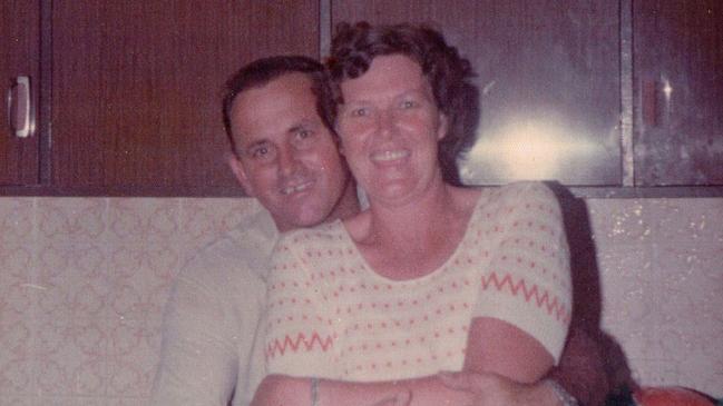 Salvation Army Captains Hilton and Wilga Morris, in the kitchen of their Nightcliff home where they would ultimately seek shelter during the height of Cyclone Tracy. Picture: Supplied