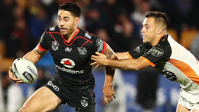 Shaun Johnson was on fire before his early exit. Picture: Getty Images