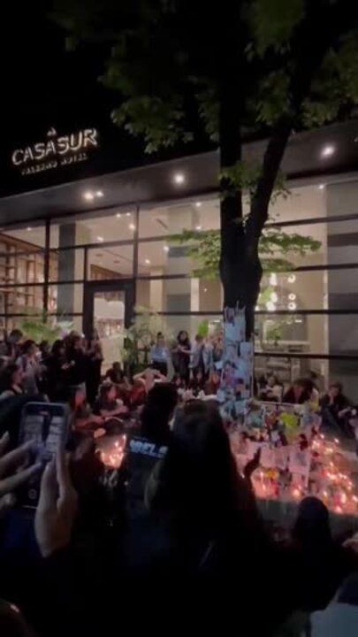 Liam Payne Fans Continue Vigil Outside Buenos Aires Hotel