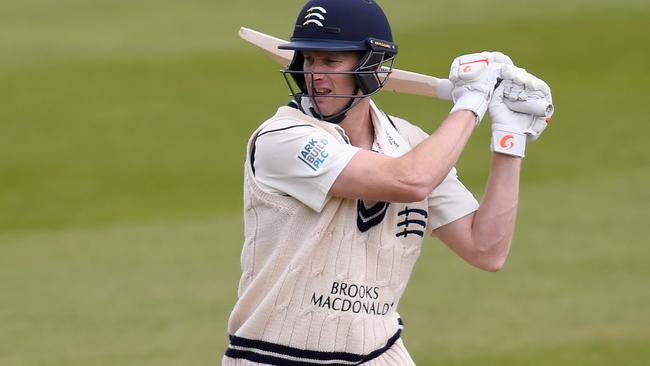 Adam Voges suffered the freak accident playing for County Championship side Middlesex.