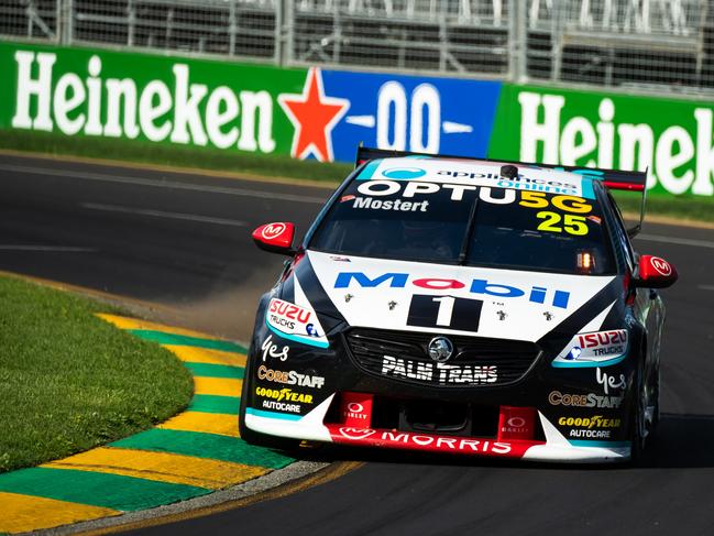 Mostert nails Albert Park double after wild tyre drama