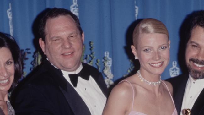 Weinstein and Paltrow at the Oscars in 1999. Picture: The LIFE Picture Collection/Getty Images