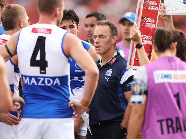 Roos coach Alastair Clarkson. Picture: Matt King/AFL Photos