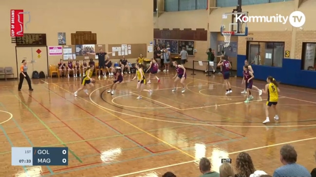 Replay: Australian Country Junior Basketball Cup Day 5 - Vic Goldminers v SA Magpies (U18 girls gold medal)