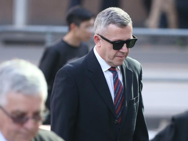 Former Sunshine vicar Philip John Murphy arrives the Victorian County Court. Picture: AAP/David Crosling