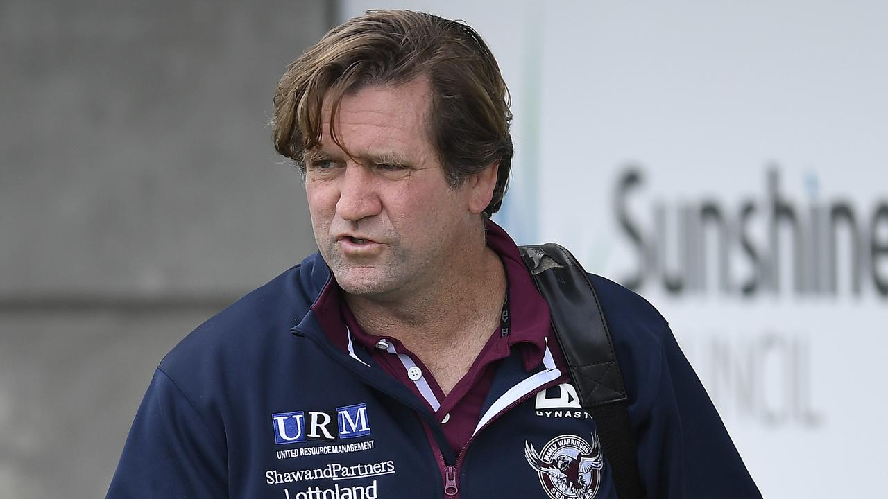 Des Hasler and the Sea Eagles could be in for a long year.