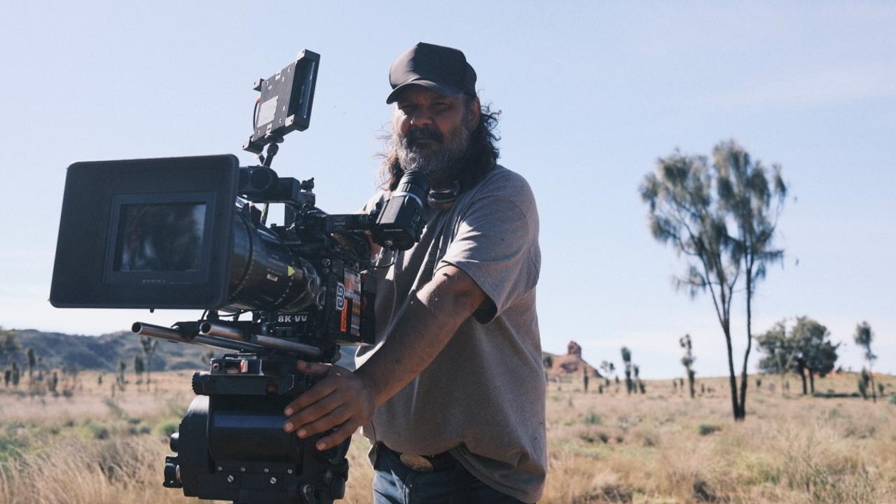 Warwick Thornton on the set of his new film Wolfram. Photo: Dylan River.