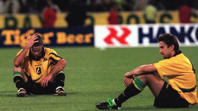 That feeling of devastation after missing out on the 1998 World Cup.
