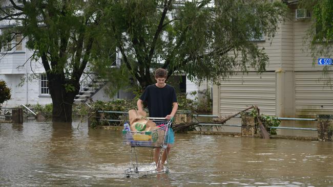 Photographs from the flooding disaster in Ingham, Hinchinbrook, North Queensland, on Wednesday. Picture: Cameron Bates